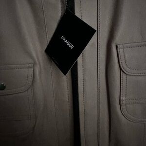 Women's Blush Pink Leather Jacket